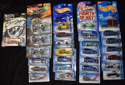 28 1:64 Scale Vintage Hot Wheels Diecast Cars