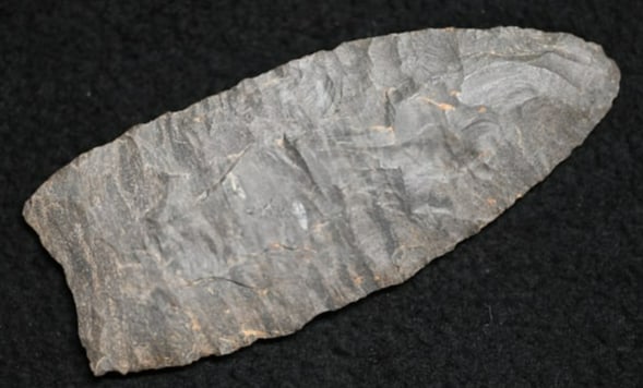 3 1/2" Dalton Knife Found in Tennessee Ryan Keele COA Ex: Walt McIntyre COA Made out of Dover Chert. (1 of 7)
