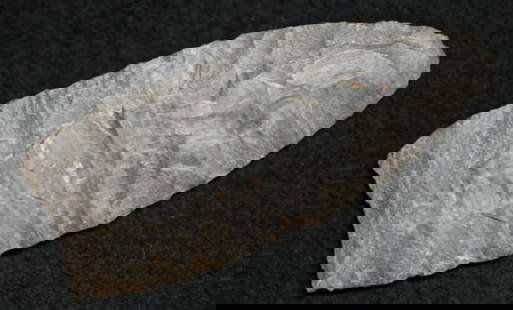 3 1/2" Dalton Knife Found in Tennessee Ryan Keele COA Ex: Walt McIntyre COA Made out of Dover Chert.: 3 1/2" Dalton Knife Found in Tennessee Ryan Keele COA Ex: Walt McIntyre COA Made out of Dover Chert.