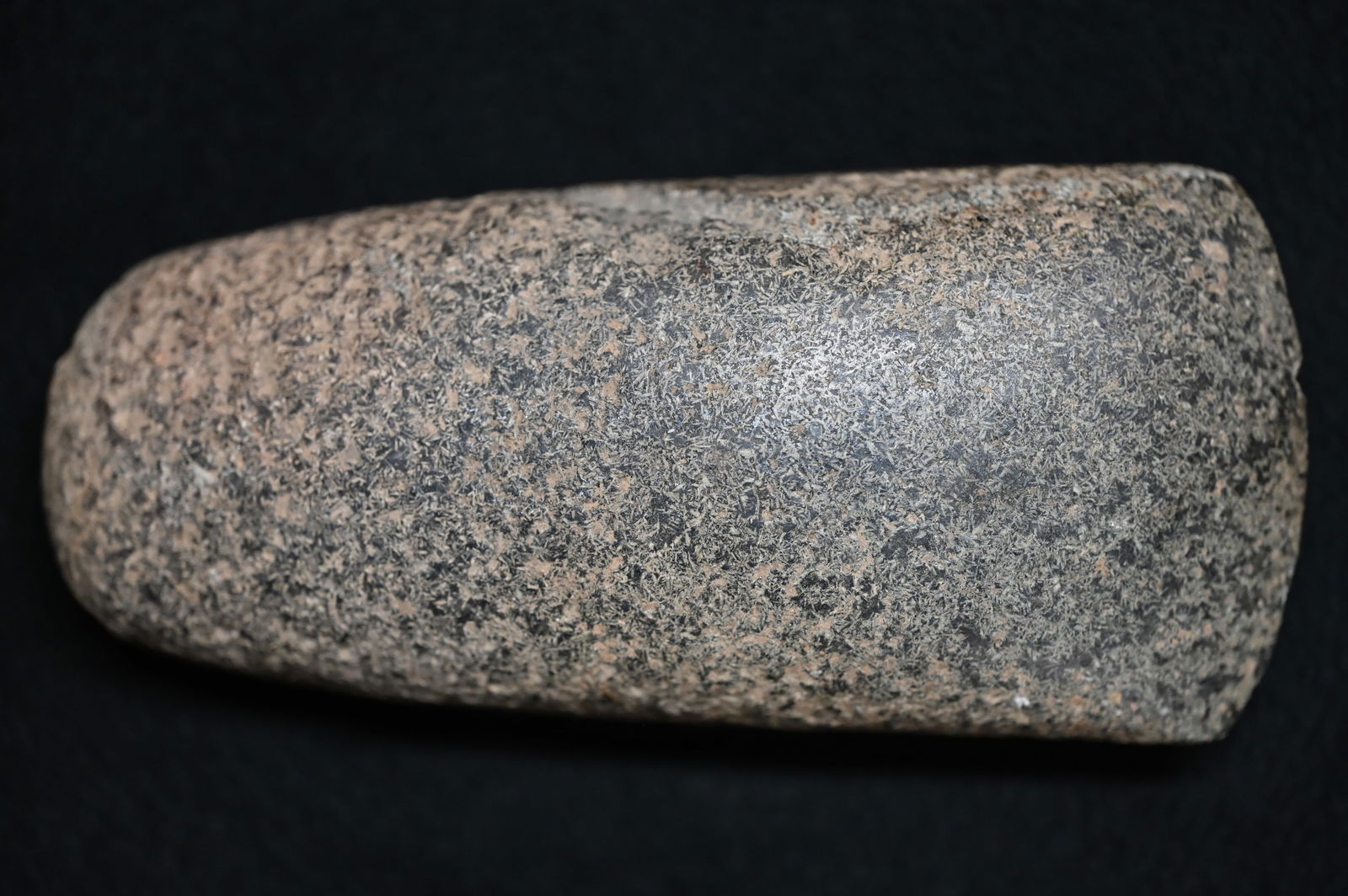 6 9/16" Speckled Granite Celt Found in Brown Co. Illinois by Aaron Morath, Keele COA. (1 of 9)