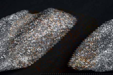 4" Salt & Pepper Granite 3/4 Groove Axe Found in Adair Co. MO, Keele COA Found by Chris Morehead.: 4" Salt & Pepper Granite 3/4 Groove Axe Found in Adair Co. MO, Keele COA Found by Chris Morehead.