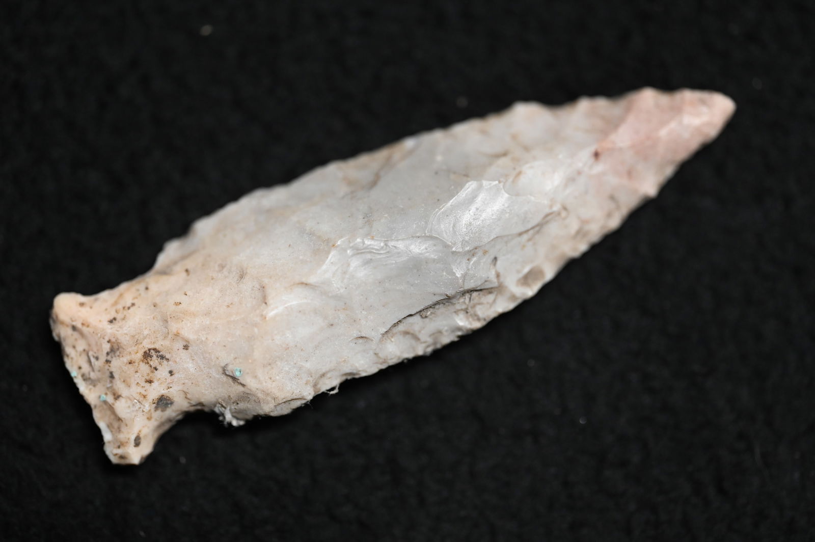 2 3/4" Matanzas Arrowhead Found in Adams Co. Illinois. (1 of 6)