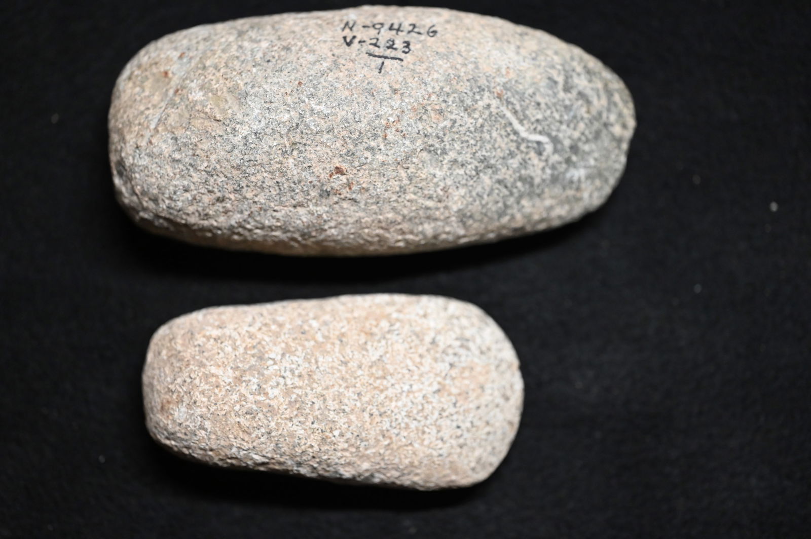 2 Granite Celts Found in Vermillion Co. Illinois 4 3/4" Longest. (1 of 4)