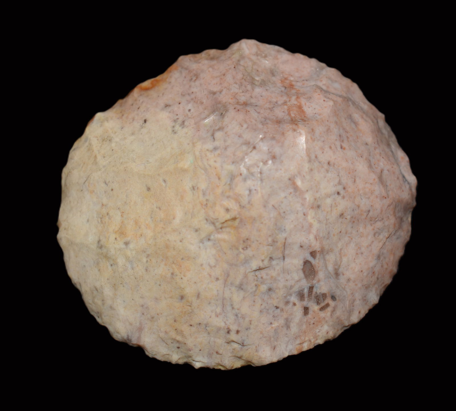 1 3/4" Colorful and Well Developed Sun Disc found in Peoria County, Ill (1 of 5)