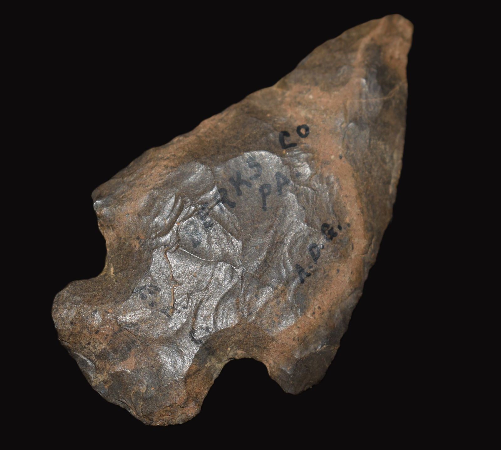 2 1/4" Woodland Arrowhead found in Burks County, PA (1 of 7)