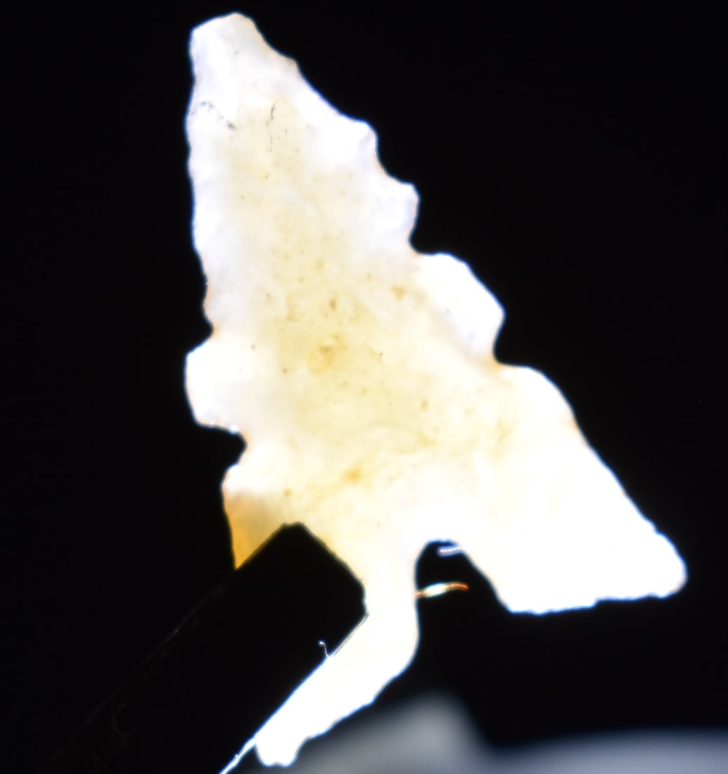 3/4" Finely Made West Texas Gem Point - Toyah Arrowhead Made of Agate (1 of 7)