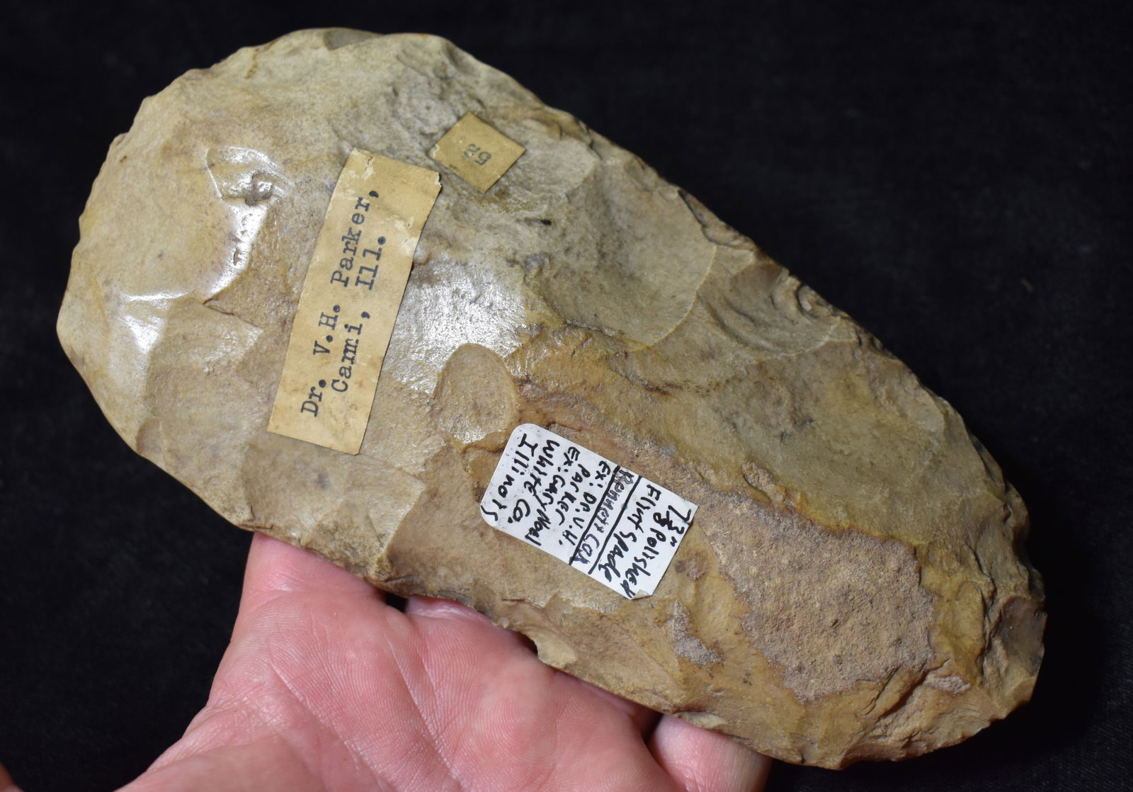 7 3/8" Mill Creek Spade found in Cami, Illinois (1 of 9)