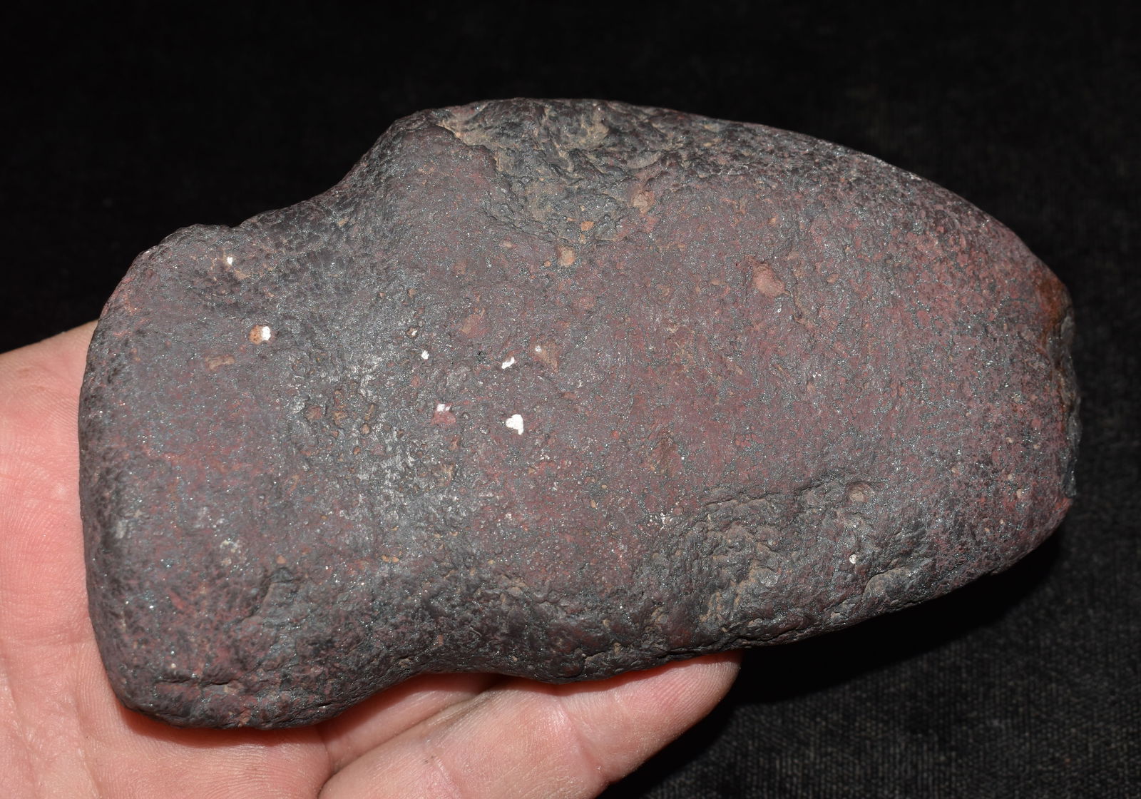 4 3/4" Hematite Axe Found near Cahokia Mounds, Illinois. (1 of 7)