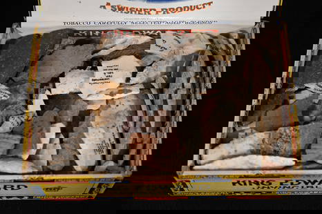 Cigar Box Full of Damaged Arrowheads Found in Fulton Co. Illinois and surrounding Counties. Cigar: Cigar Box Full of Damaged Arrowheads Found in Fulton Co. Illinois and surrounding Counties. Cigar Box measures approx.. 8 1/2" x 5 1/2" x 3". Weighs approx.. 5 pounds.