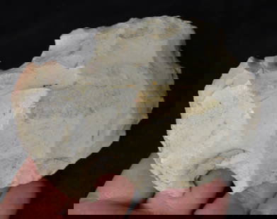 4 1/8" Burlington Notched Hoe found in Barry County, Missouri by Richard Bisby: 4 1/8" Burlington Notched Hoe found in Barry County, Missouri by Richard Bisby. Has a nice polish to the bit from use.