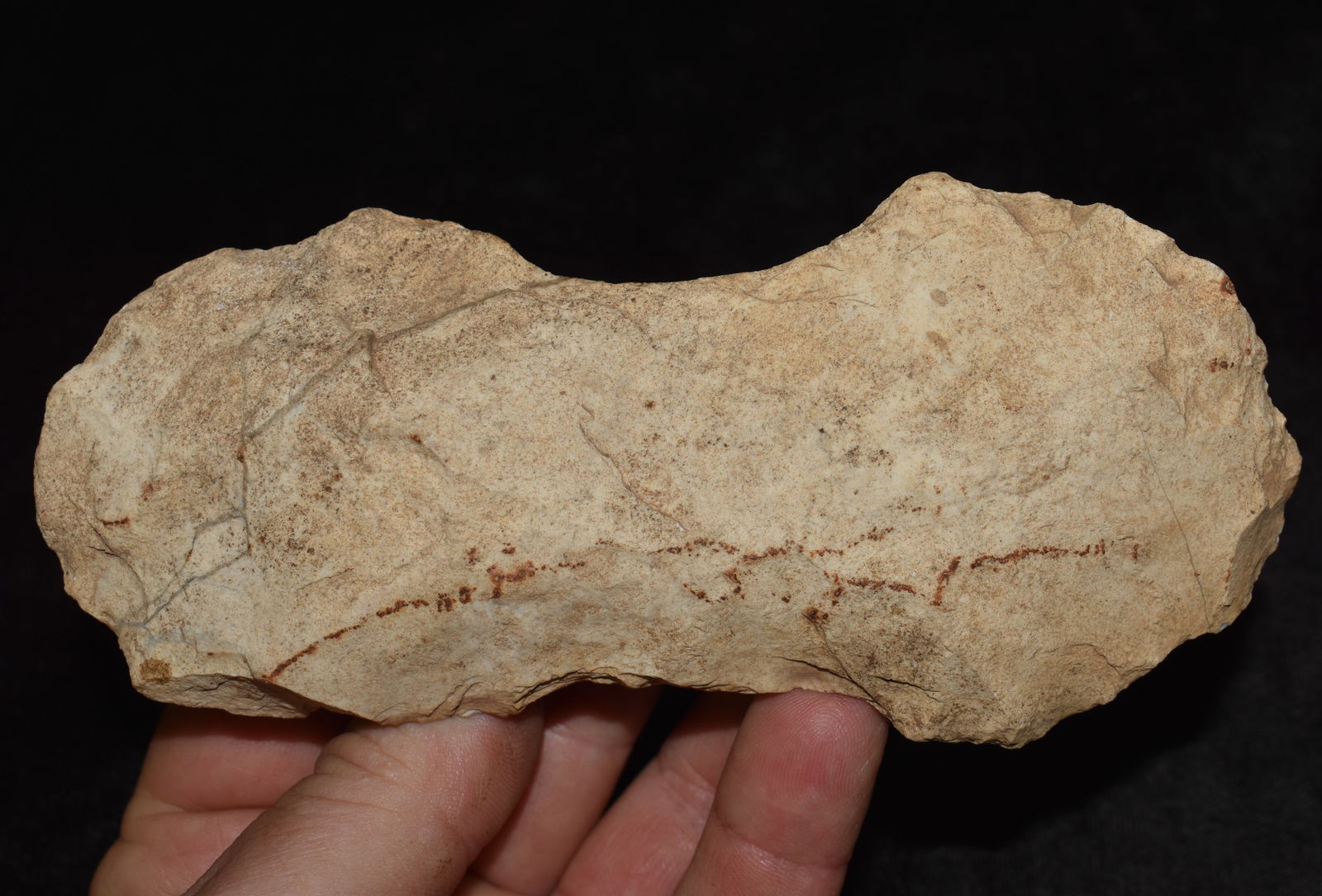 5 5/8" Flint Axe found in Barry County, Missouri by Richard Bisby (1 of 7)