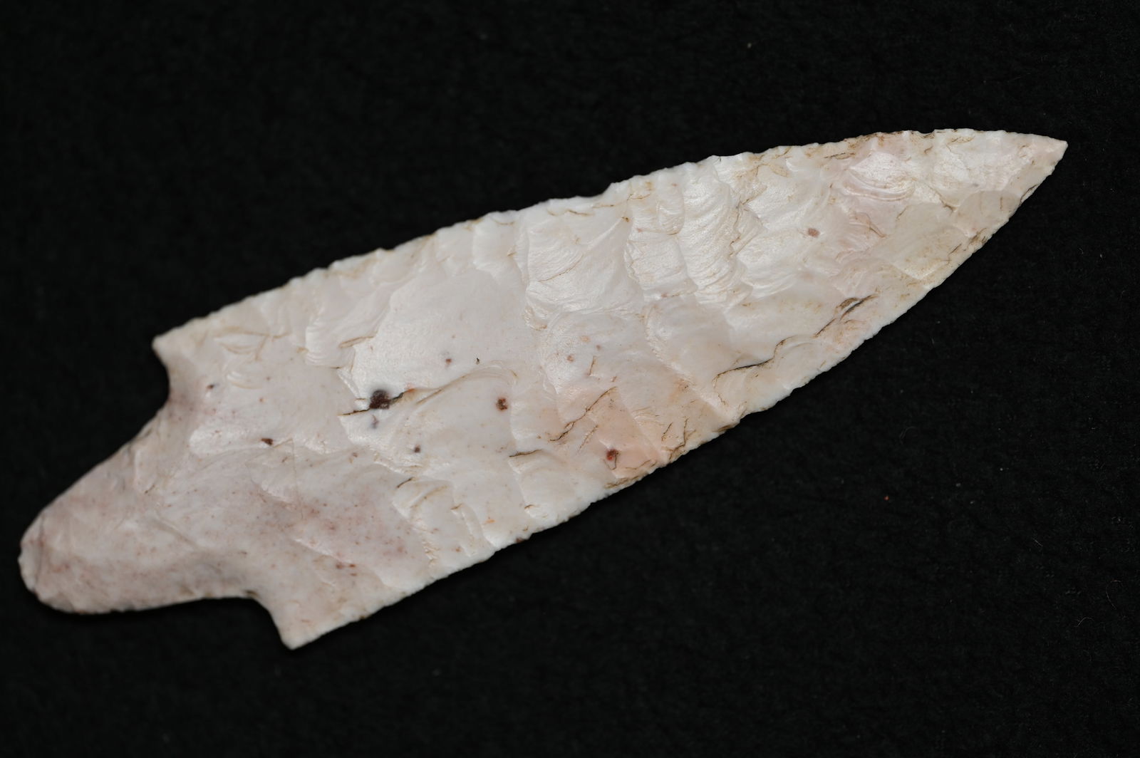 4 1/8" Thin Well Made Adena Found in Pettis Co. MO, Keele COA Ex: Steve McCabe, Ray Arnett (1 of 7)