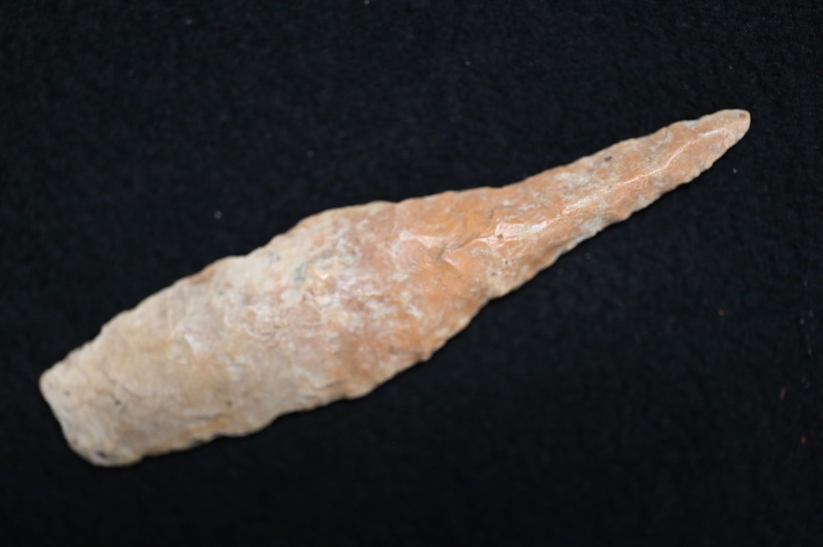 4 1/8" Creek Stained Agate Basin Drill Found in Pike Co. IL, Keele COA Ex: Ray Arnett Collection. (1 of 7)