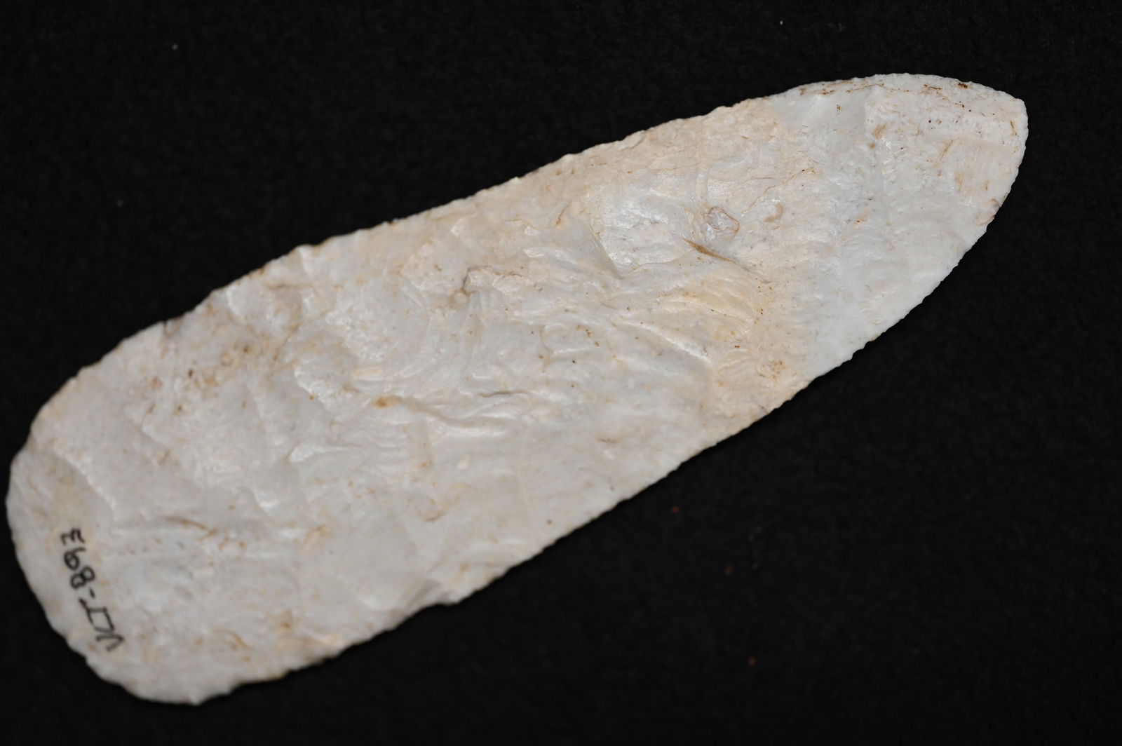 5 5/8" Stanfield Knife Found in Schuyler Co. IL, Keele & Motley COA's Ex: Mitch Lewis, Ray Arnett (1 of 8)