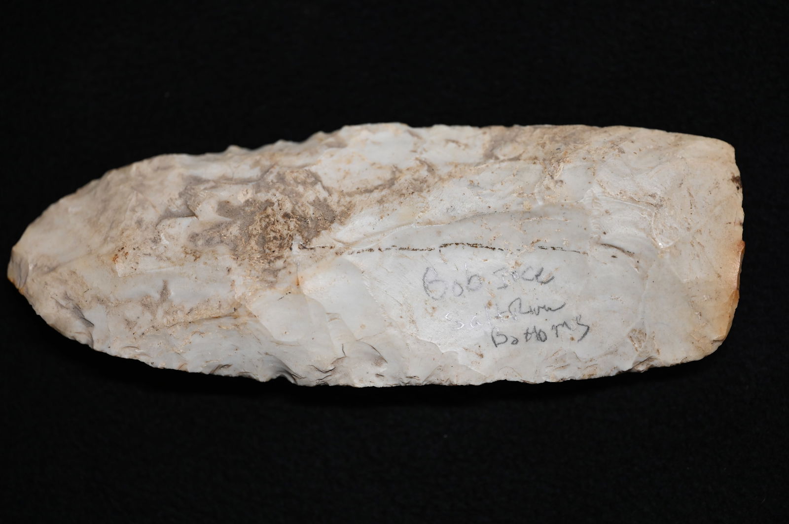 6" Flint Celt Found in Pike Co. Missouri. (1 of 4)