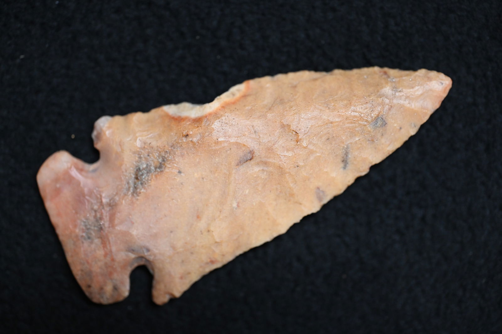 3 9/16" Dovetail Arrowhead Great Color Ryan Keele COA Ex: Walt McIntyre Collection. (1 of 7)