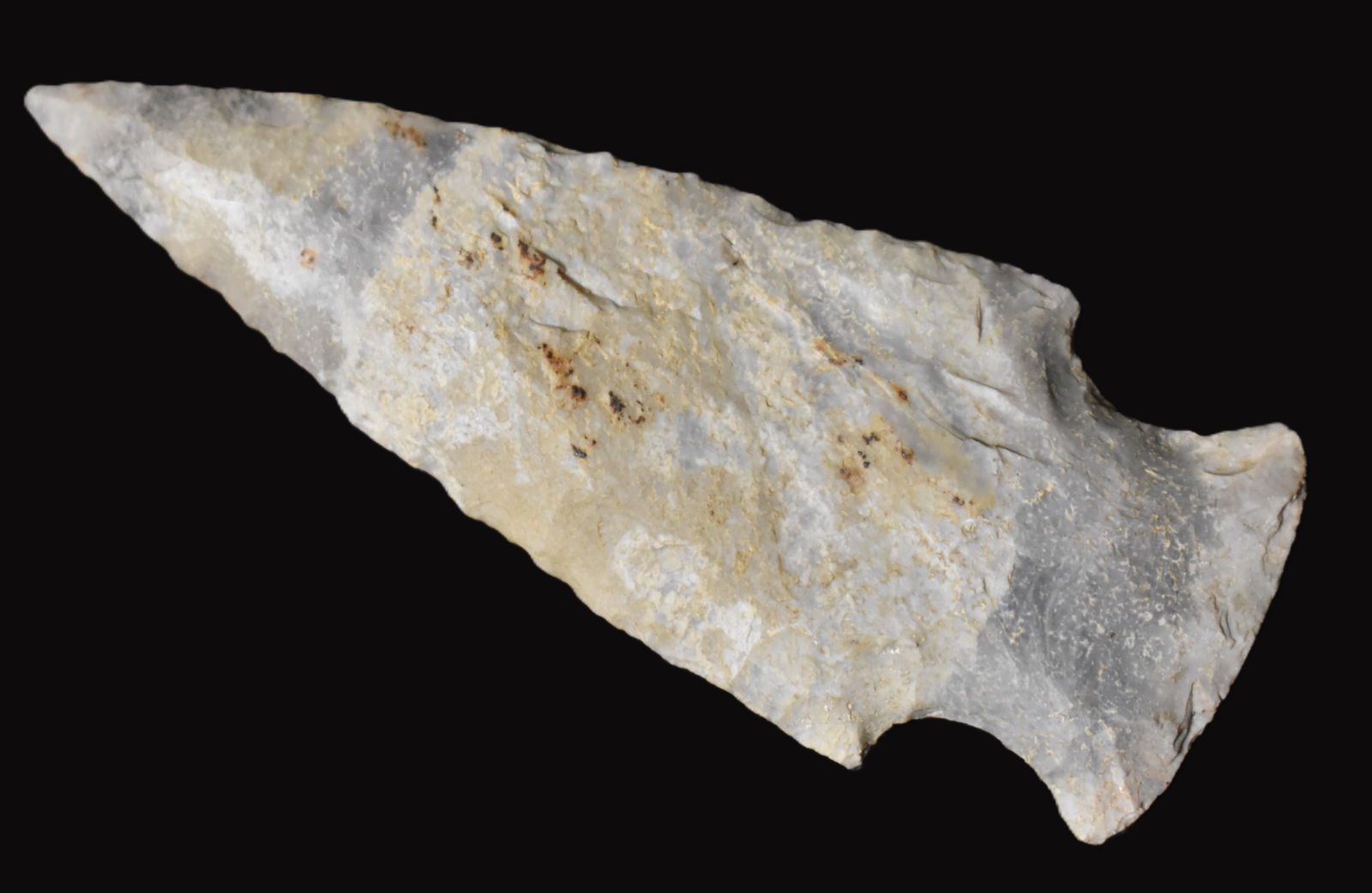 3 3/8" Gibson found in Lincoln County, Missouri: 3 3/8" Gibson found in Lincoln County, Missouri. A large well-made example for the type.