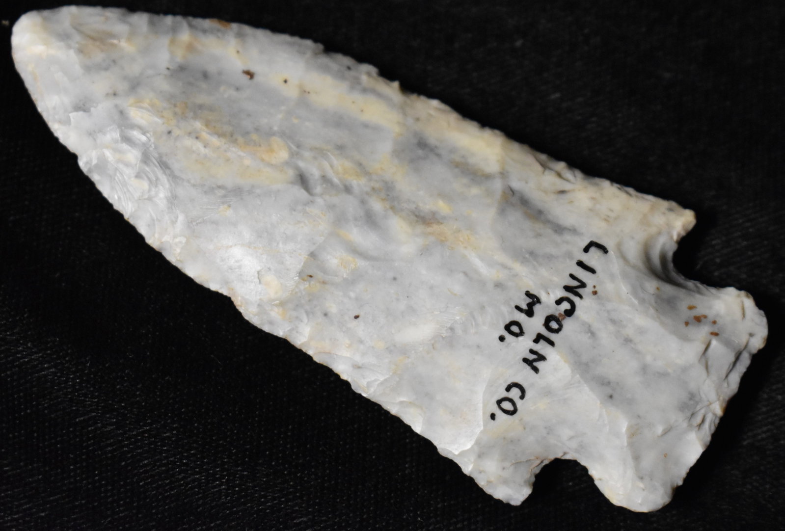 3 1/2" Etley Made of High Quality Burlington found in Lincoln County, Mo: 3 1/2" Etley Made of High Quality Burlington found in Lincoln County, Missouri