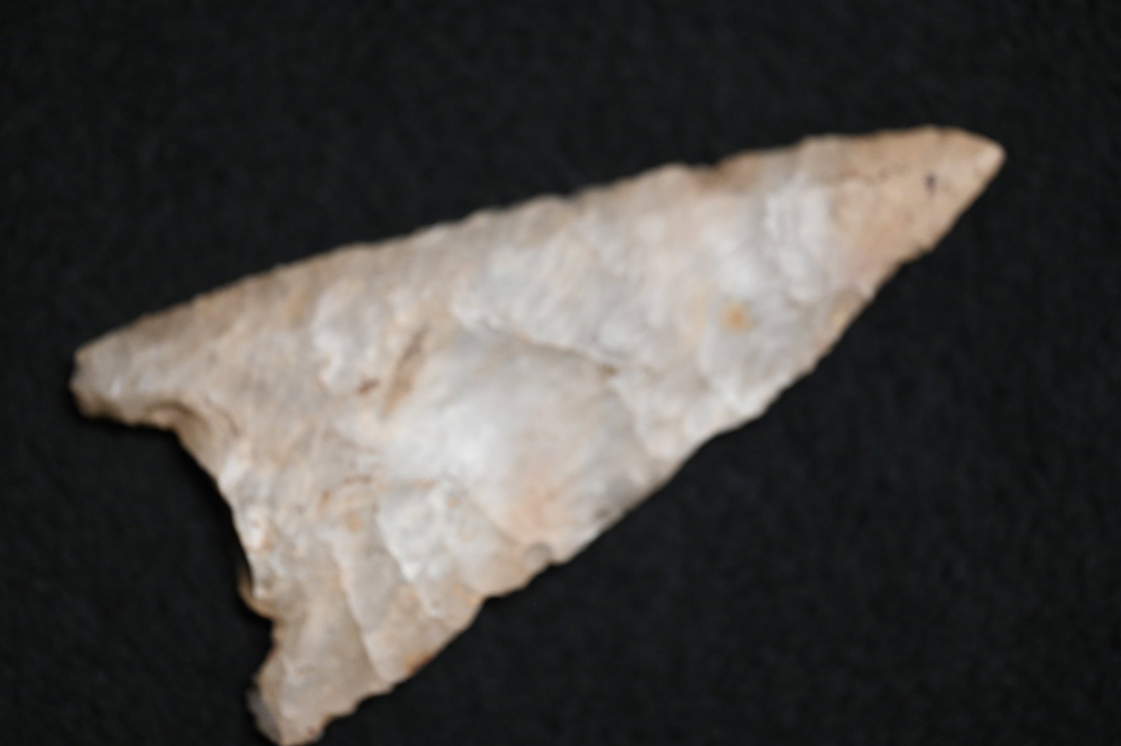 3 15/16" Snapped Base Found in Alabama Ex: Walt McIntyre Collection.: 3 15/16" Snapped Base Found in Alabama Ex: Walt McIntyre Collection.