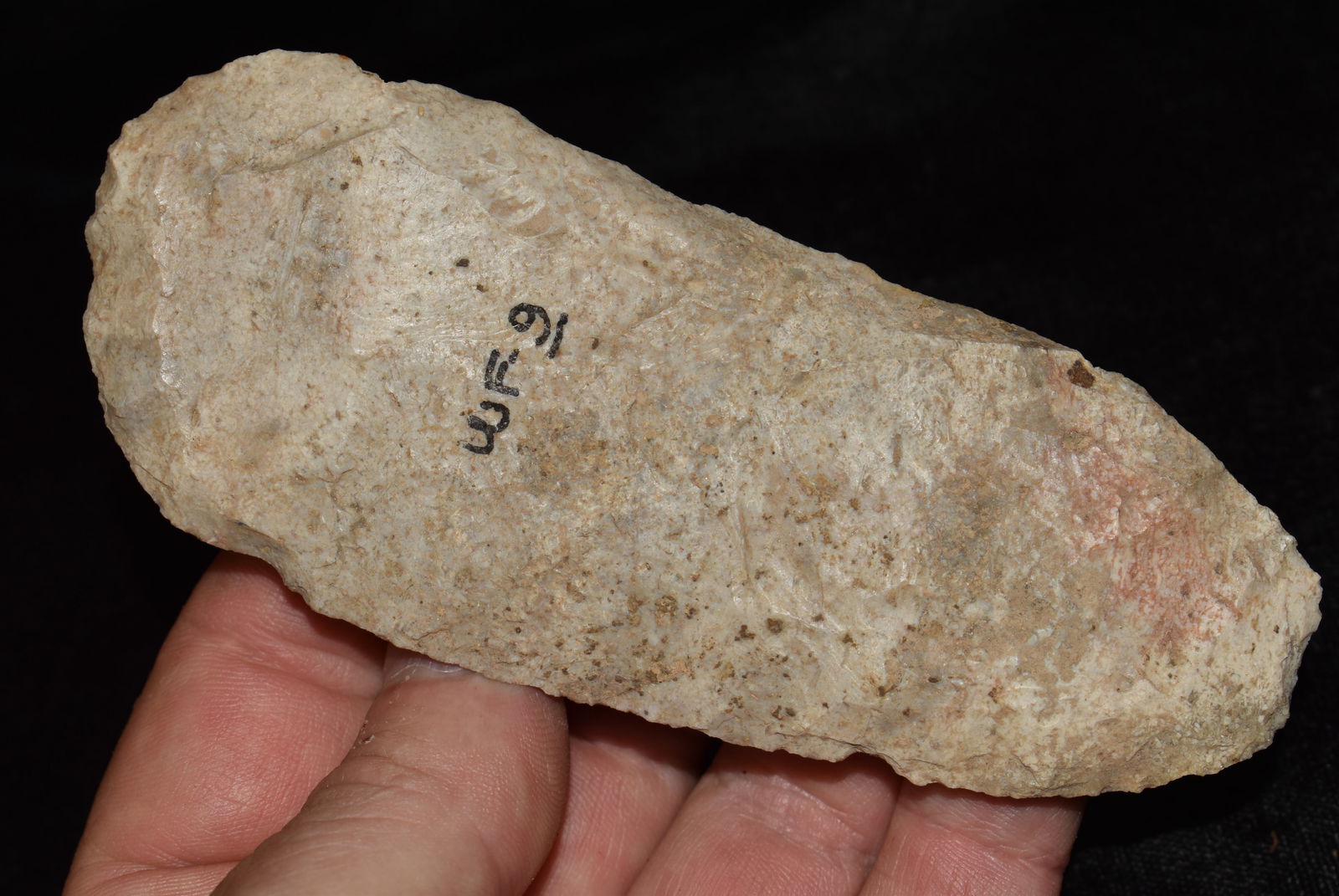 4 3/4" Flint Celt found in Woodford County, Ill (1 of 7)