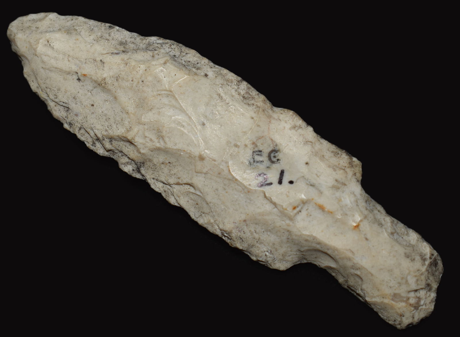 3 1/2" Kramer Arrowhead found in Peoria County, Ill (1 of 7)