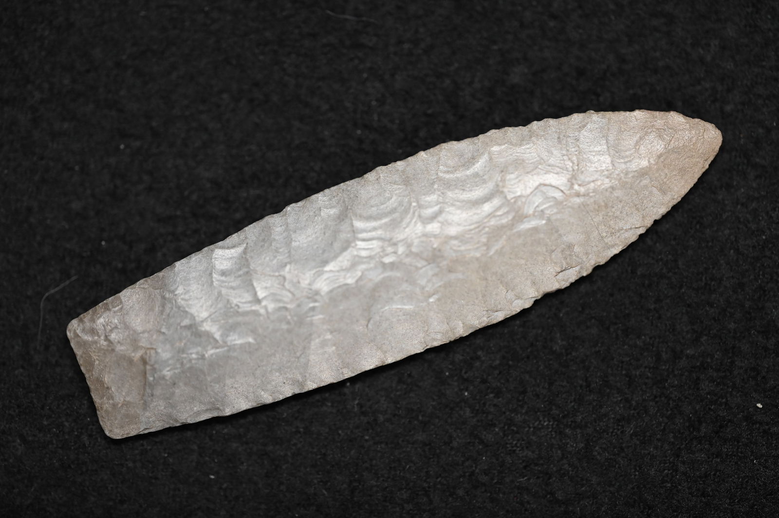 3 1/16" Winterset Agate Basin Found in Johnson Co. MO, Keele COA Ex: George Wolf Collection.  Great (1 of 7)