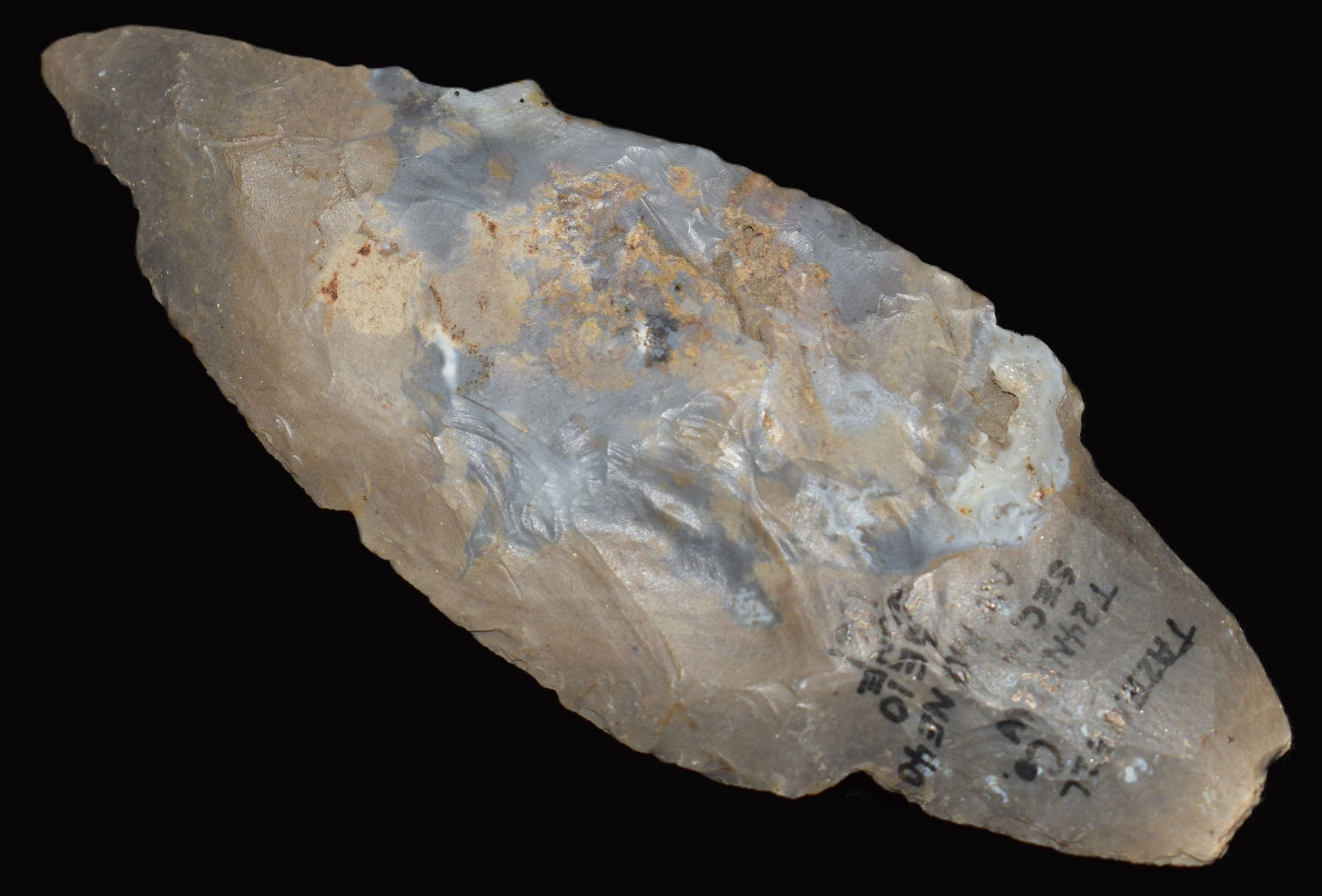 3 7/8" Cobden Adena Blade found in Tazewell County, Ill (1 of 9)