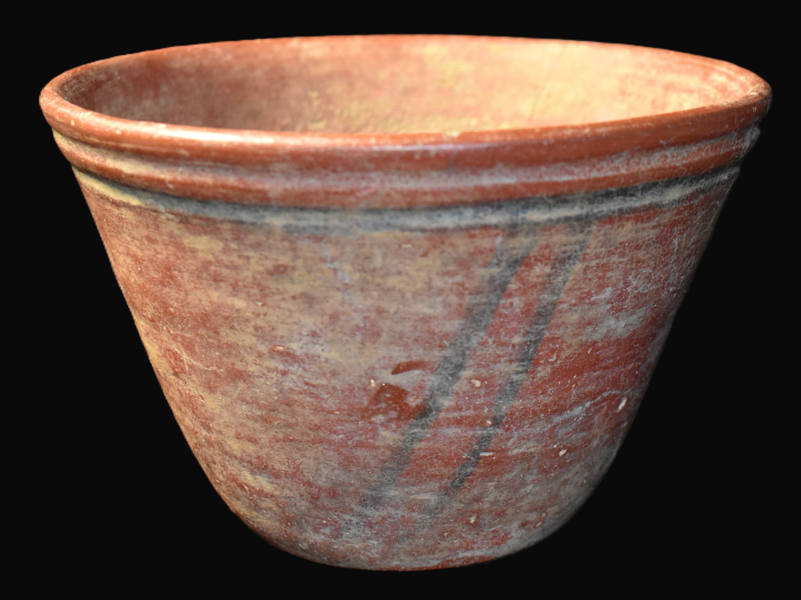 Pre-Columbian Mayan Hand Painted Pottery Bowl (1 of 8)