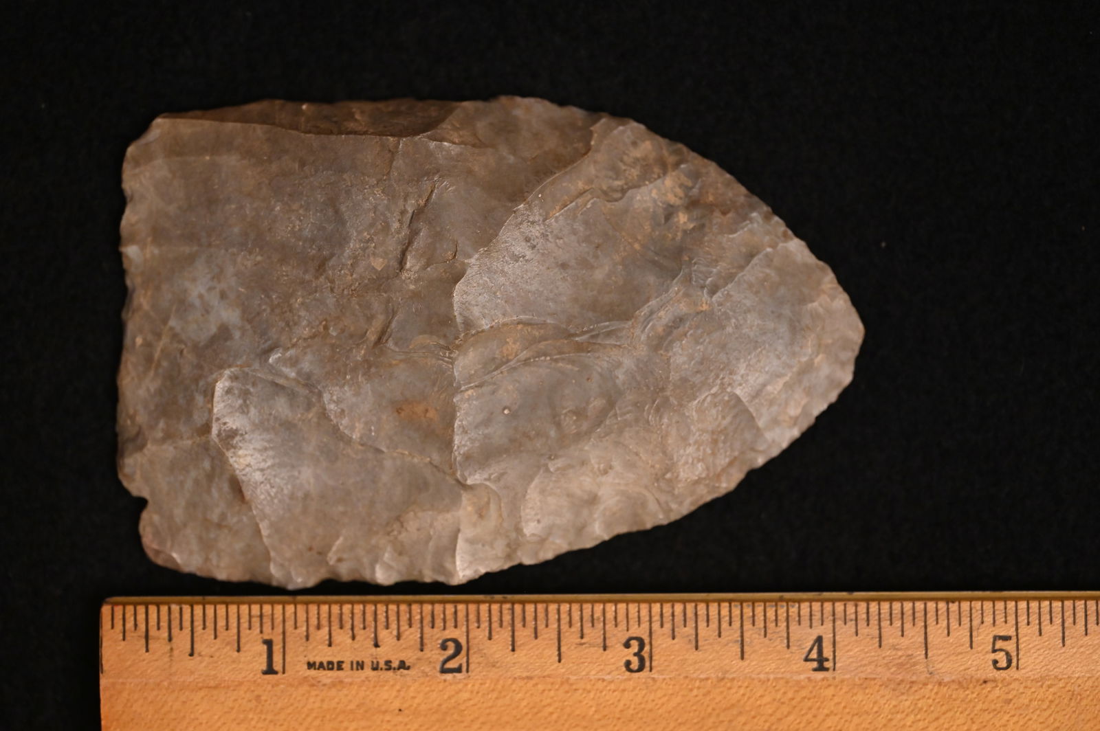 4 1/8" Cache Blade  Arrowhead  Ex: Phil Potter Collection of Evansville Indiana. (1 of 7)