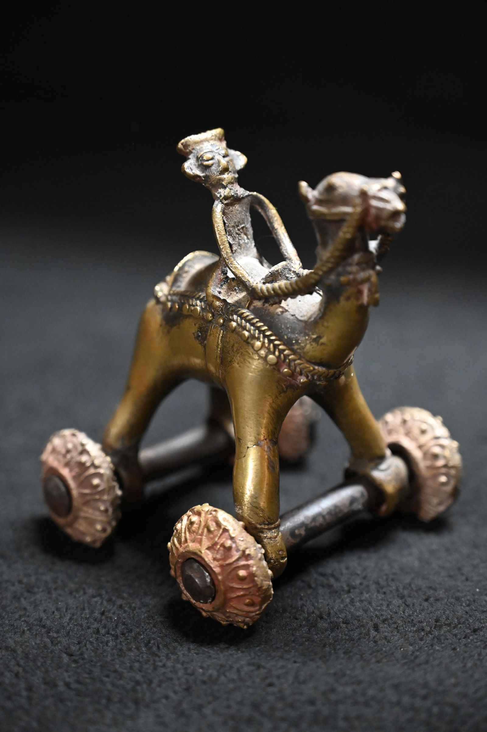 Vintage Indian Brass Temple Toy (1 of 7)