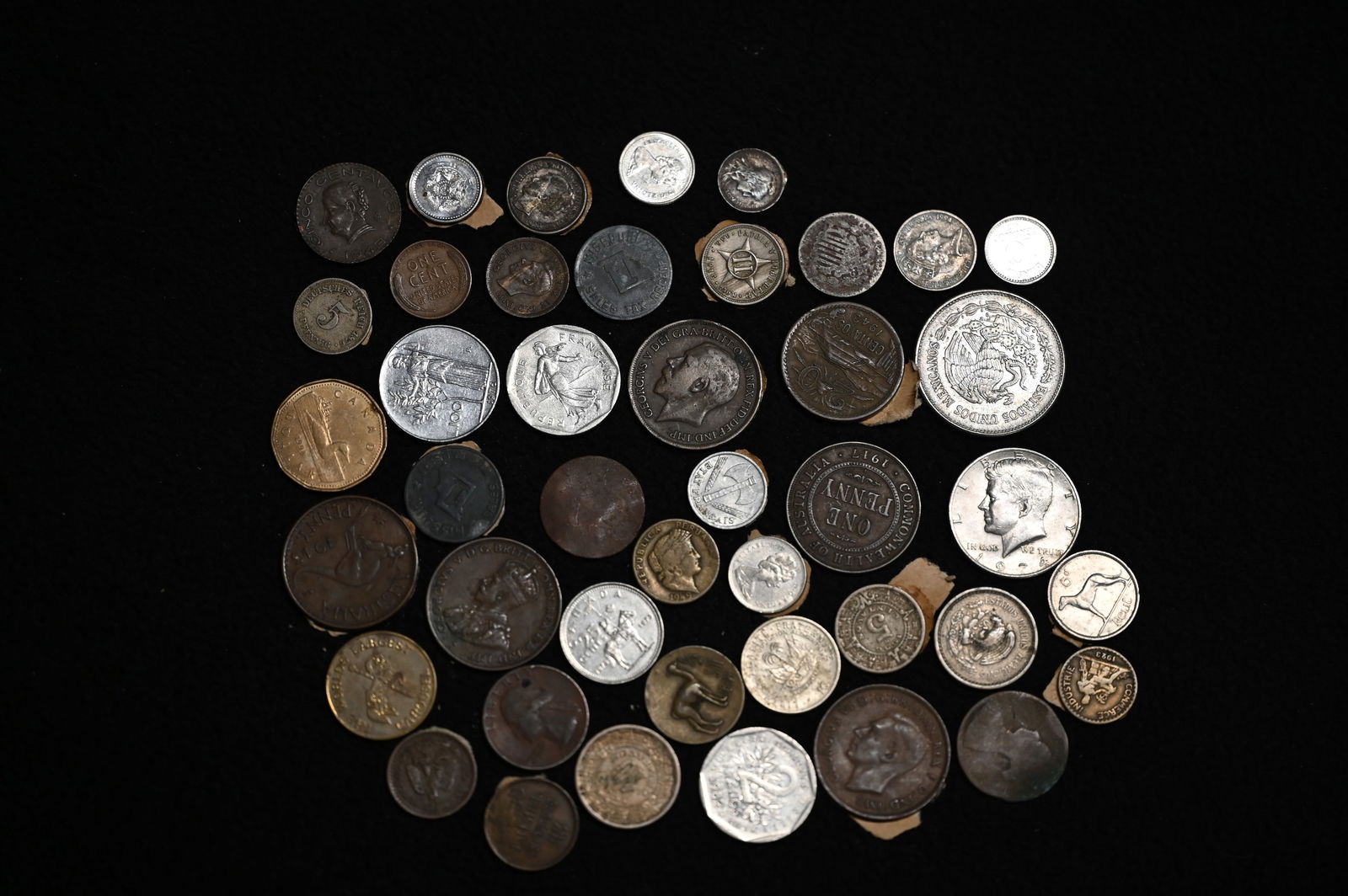 Vintage Foreign Coins Group (1 of 7)