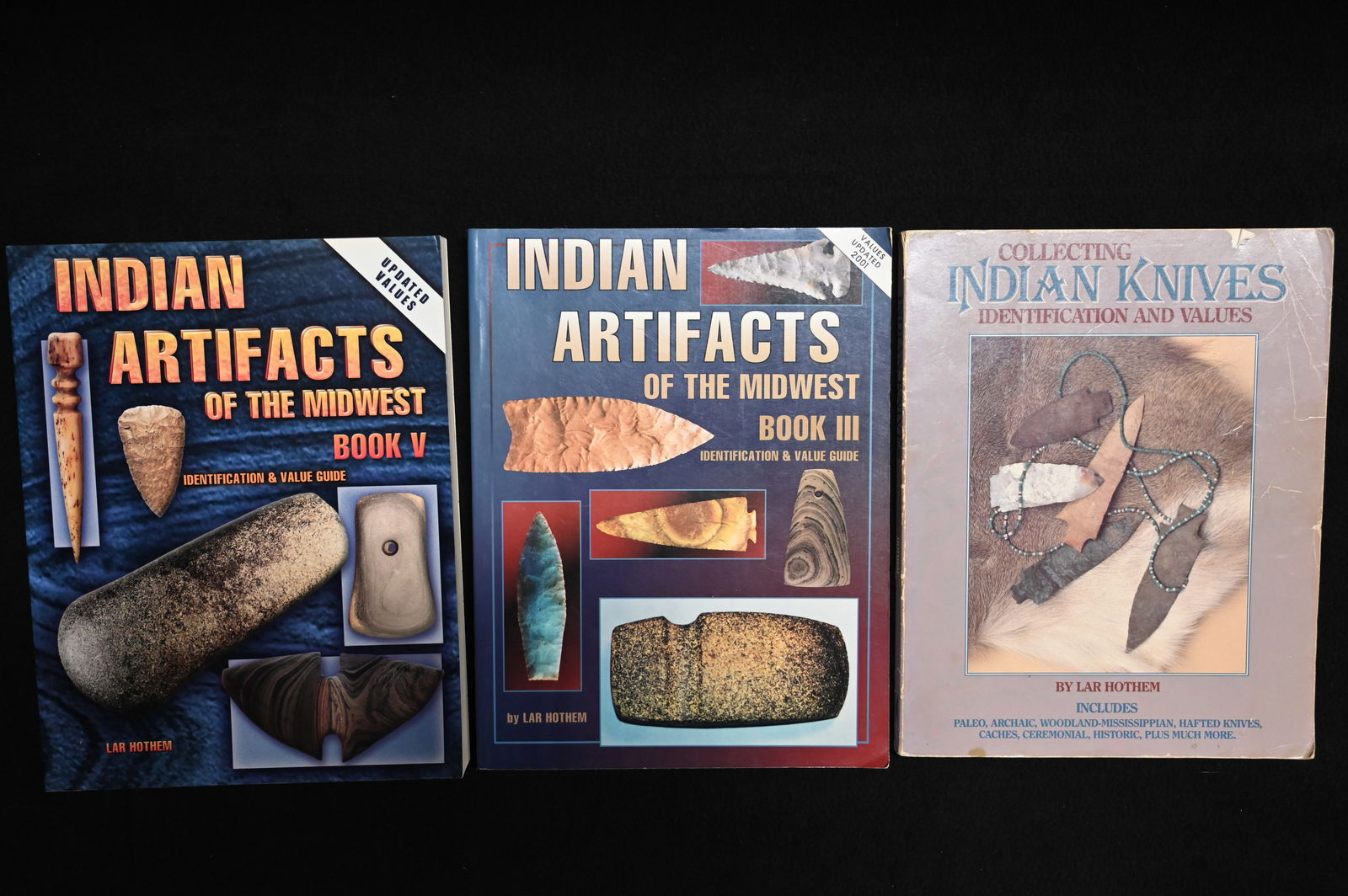 3 Lar Hothem Softcover Books. (1 of 7)