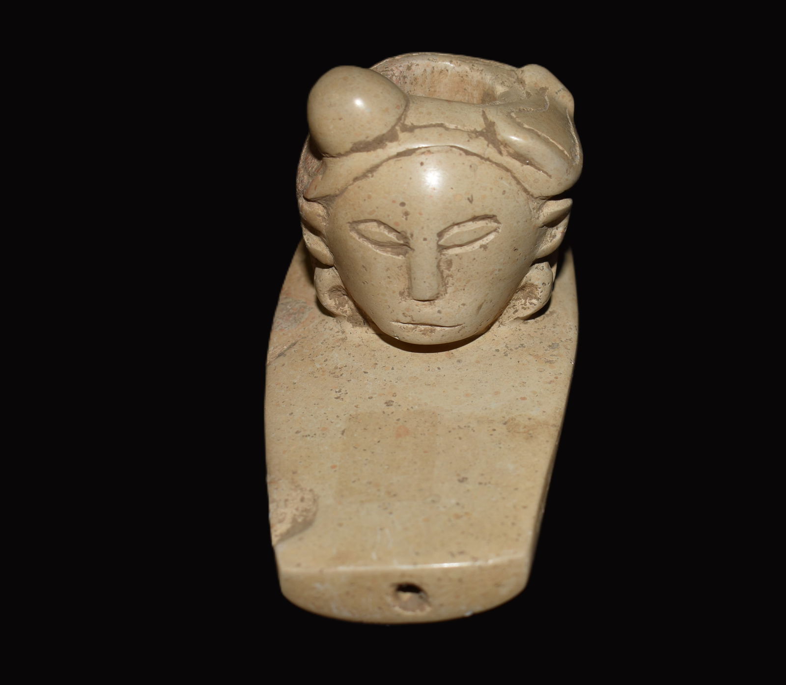 Hopewell Platform Pipe Made by Donnie Lemmons (circa 1970's) (1 of 8)