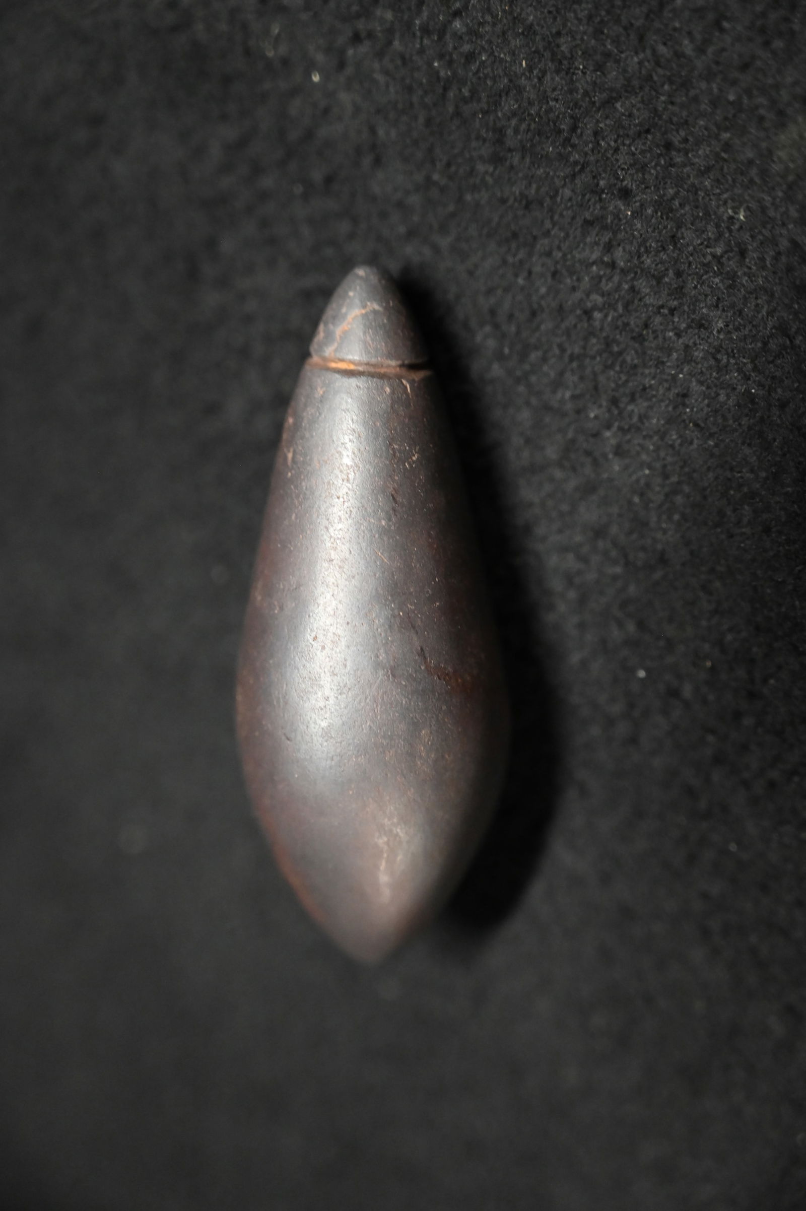 2 3/4" Hematite Plummet Modern Made. (1 of 5)