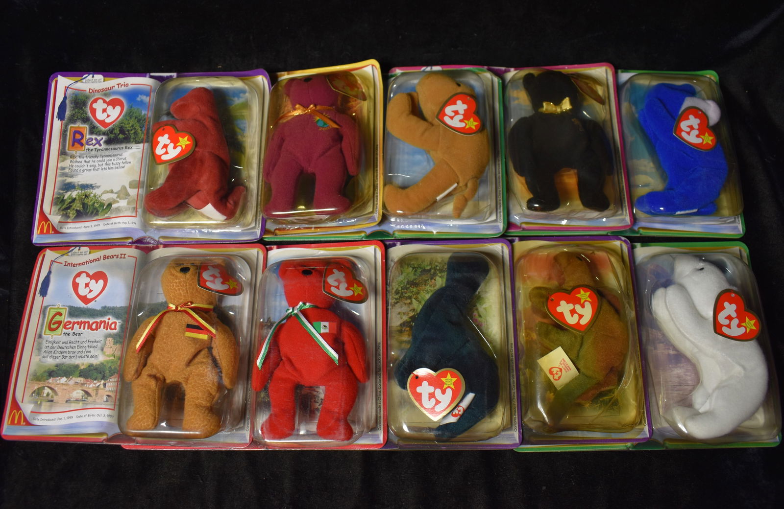 10 TY McDonalds Tini Beanie Babies 2000 NIB (1 of 3)