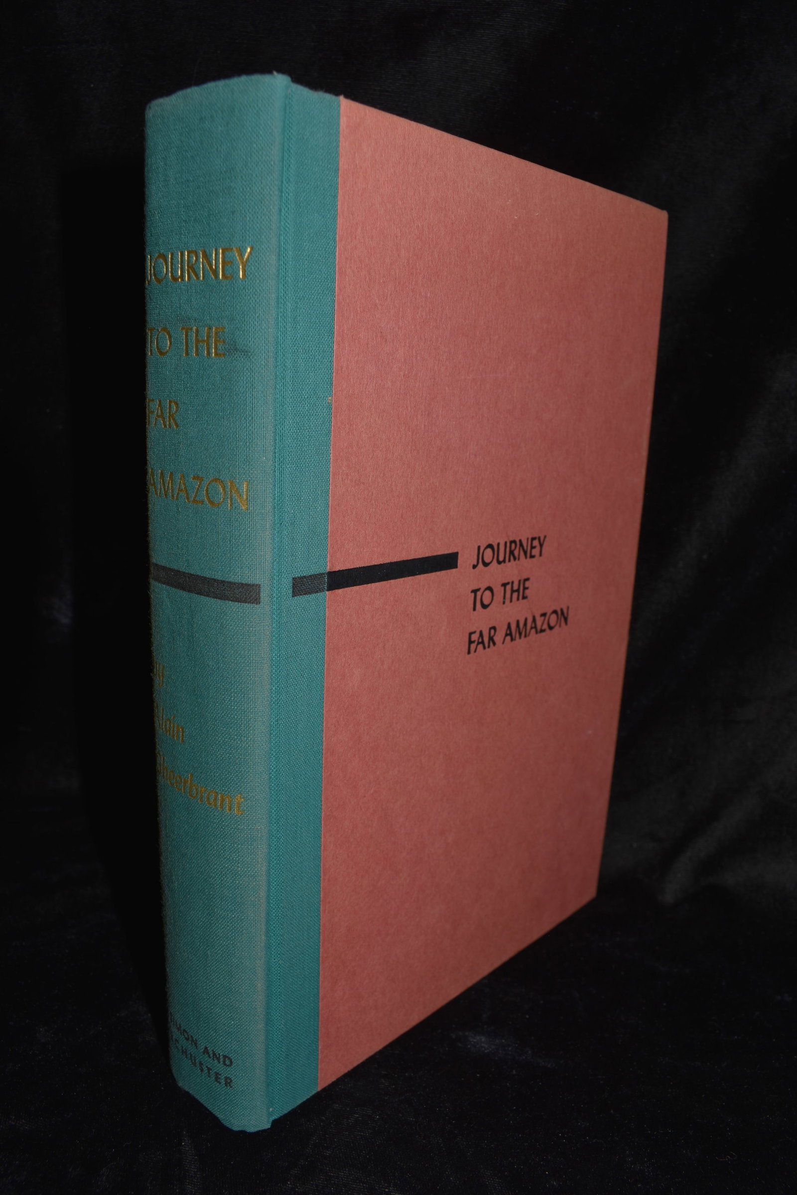 JOURNEY TO THE FAR AMAZON: An Expedition Into Unknown Territory 1954: JOURNEY TO THE FAR AMAZON: An Expedition Into Unknown Territory by Gheerbrant, Alain. Published by Simon & Schuster, New York, 1954. Fine or near fine hardback w/ its original dust cover. 353 pgs