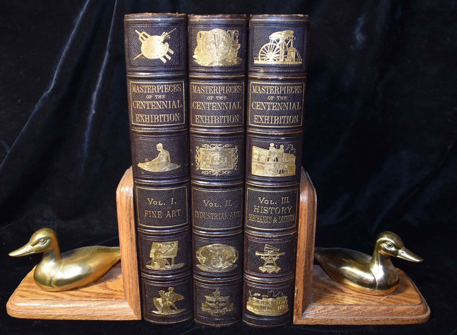 1875 The Masterpieces of the Centennial International Exhibition 1st Edition - 3 Volume Set (1 of 13)