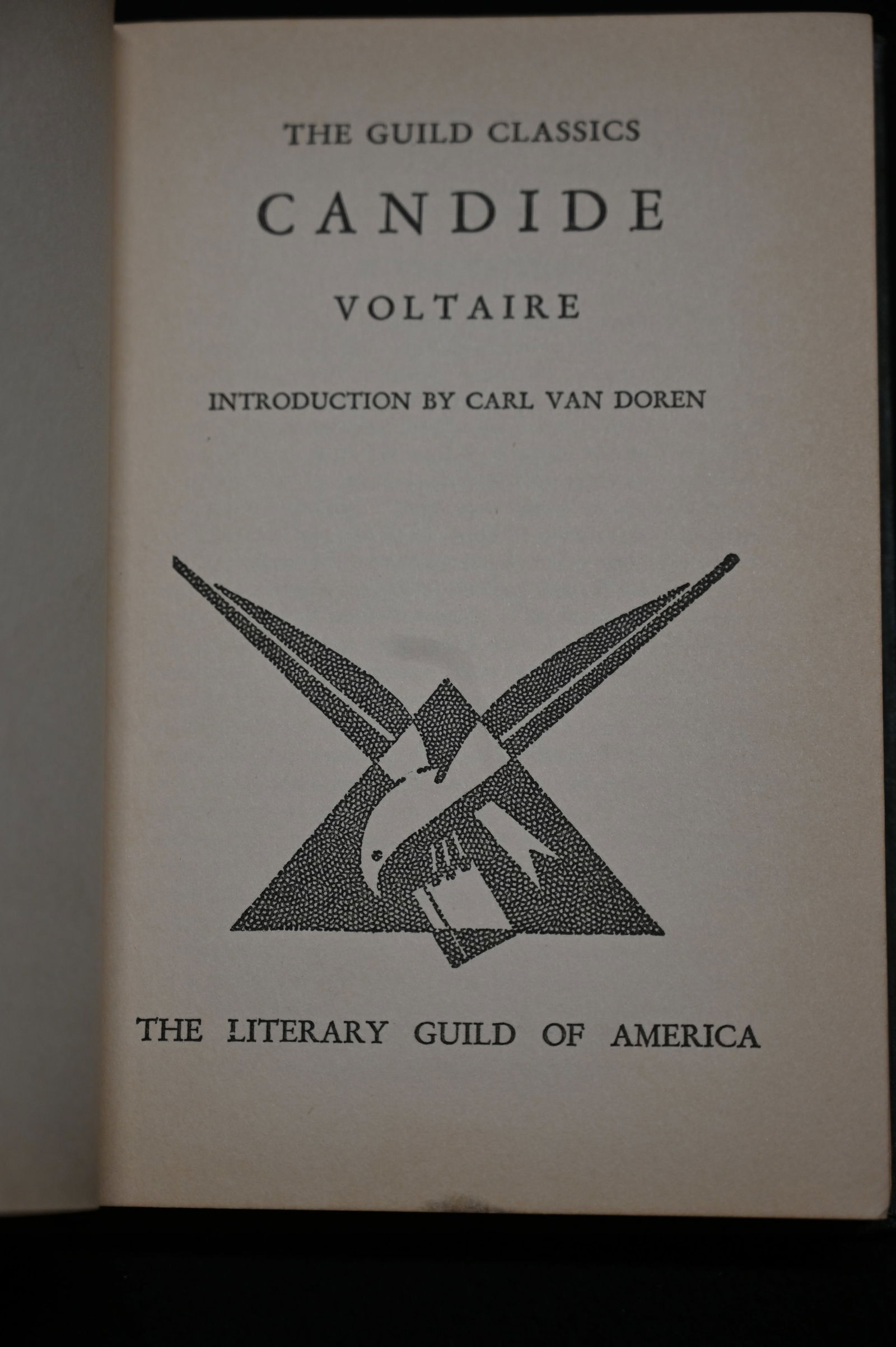 The Guilde Classics Candide Voltaire Introduction by Carl Van Doren (1 of 6)