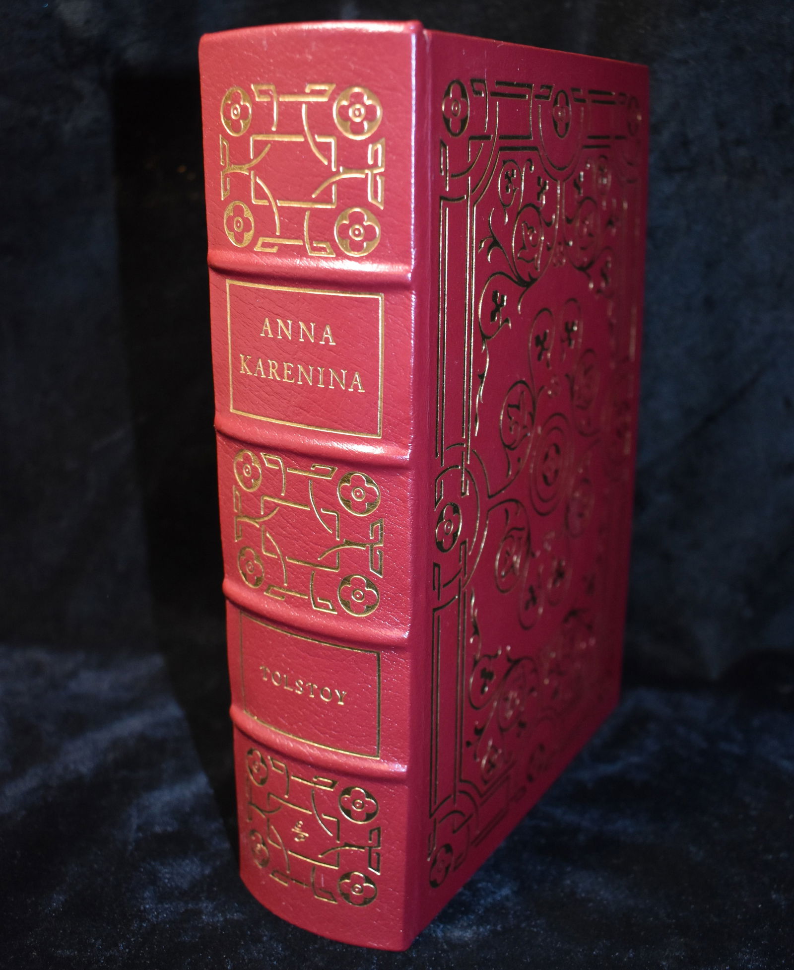 Anna Karenina by Leo Tolstoy - 1975 Easton Press Full Leather: Anna Karenina (Collector's Edition, 100 Greatest Books Ever Written) by Tolstoy, Leo. Published by Easton Press: Norwalk, Ct., 1975. Fine condition full leather hardback with gold gilt to cover and pa