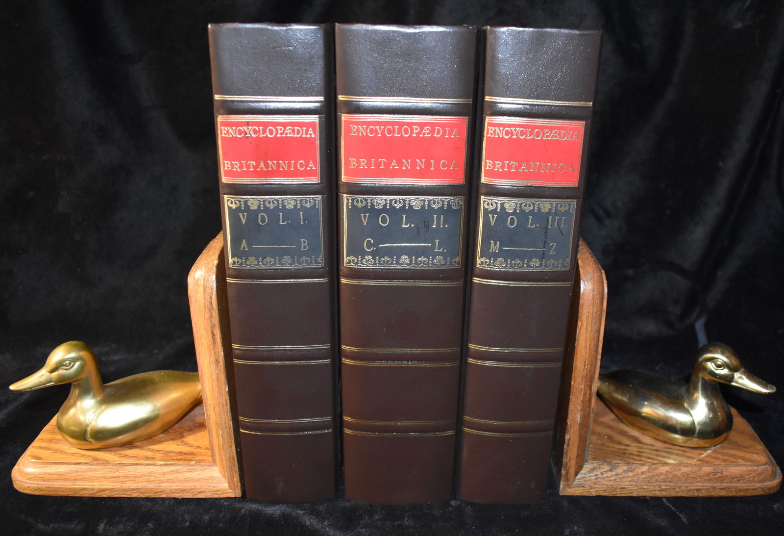 Authentic Replica of the First Edition of the Encyclopedia Britannica, 1768-1771 3 Volume Set (1 of 10)