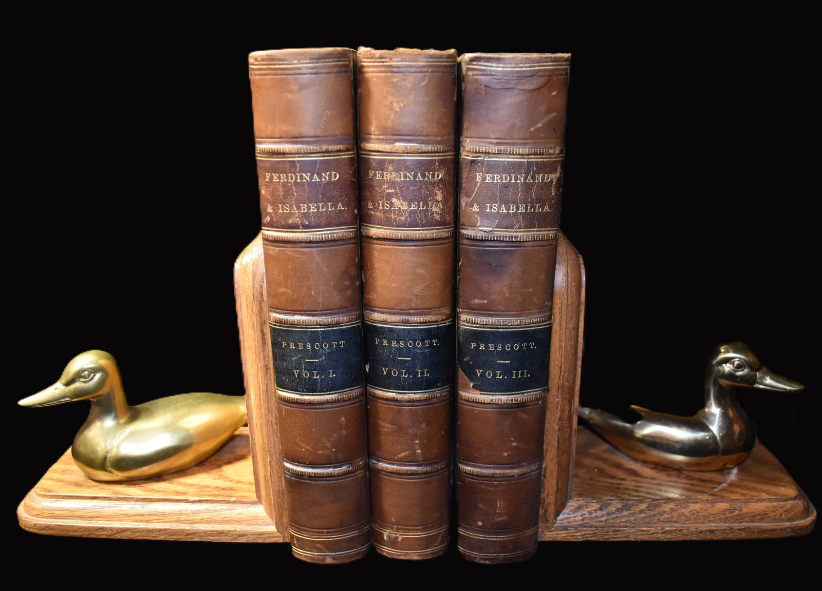 1864 History of the reign of Ferdinand and Isabella by William Hickling Prescott (1 of 9)