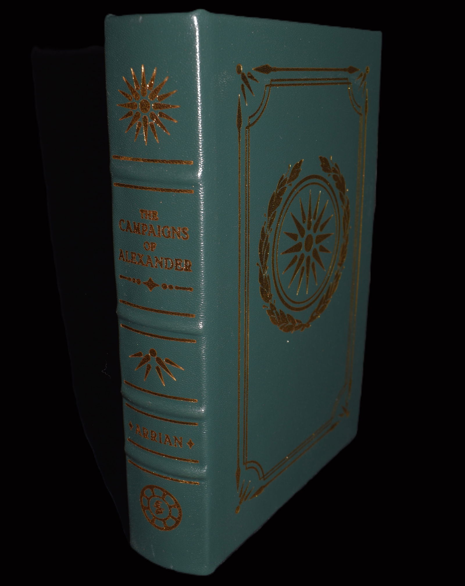 ARRIAN: THE CAMPAIGNS OF ALEXANDER - 2021 Easton Press Full Leather Hardback: ARRIAN: THE CAMPAIGNS OF ALEXANDER by Arrian. Translated by Aubrey De Selincourt. Published by Easton Press: Norwalk, Ct., 2021. Fine condition full leather hardback with gold gilt to cover and page e