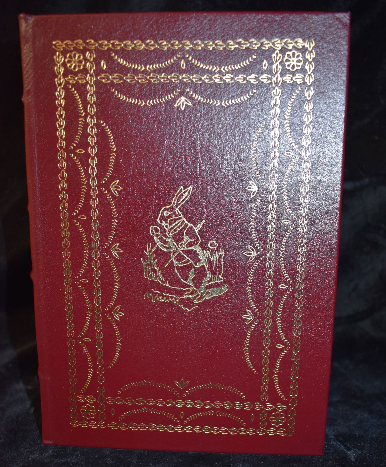 Alice's Adventures in Wonderland by Lewis Carroll - Easton Press Full Leather Hardback 1977: Alice's Adventures in Wonderland by Lewis Carroll. Published by Easton Press, Norwalk, Connecticut, 1977. Fine condition full leather hardback with gold gilt to cover and page edges. Collector's