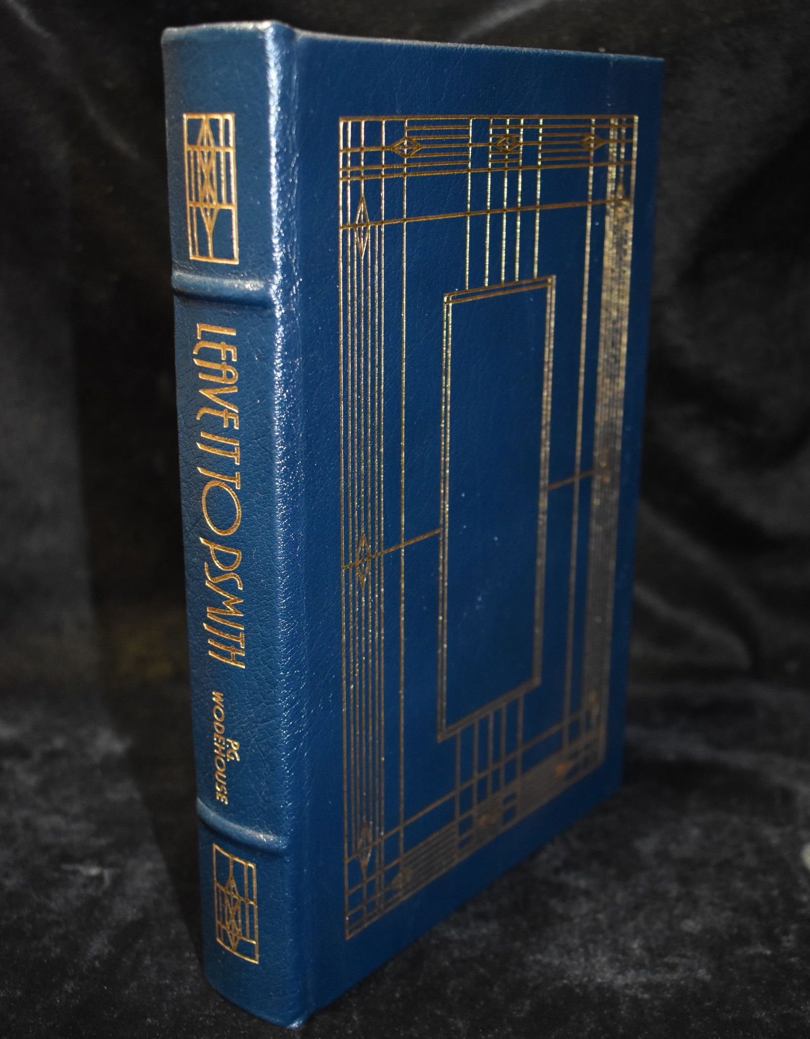 Leave it to Psmith by P.G. Wodehouse - Easton Press Full Leather Hardback (1 of 8)