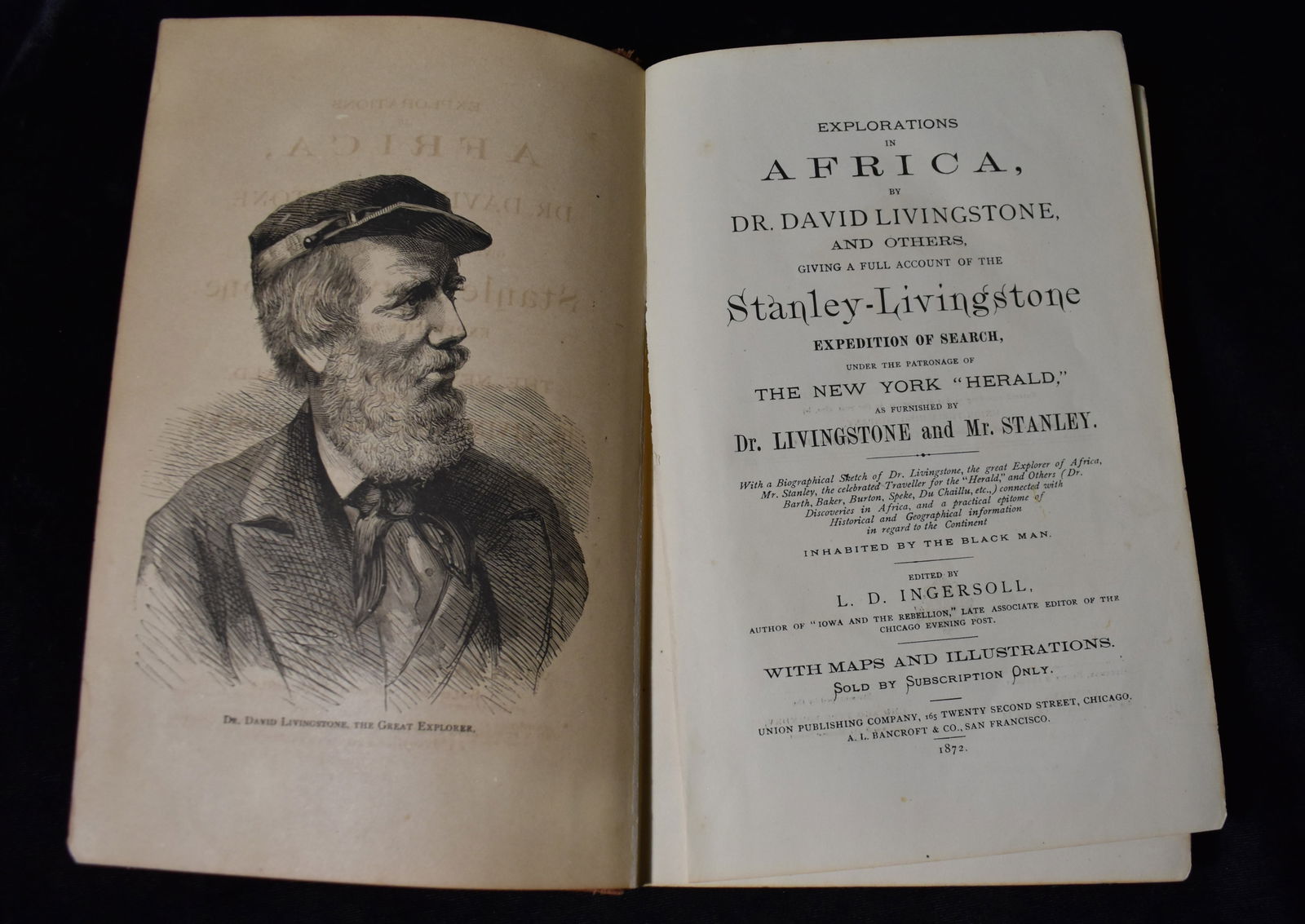 1872 1st Edition - Explorations in Africa by Dr. David Livingstone and Others (1 of 10)