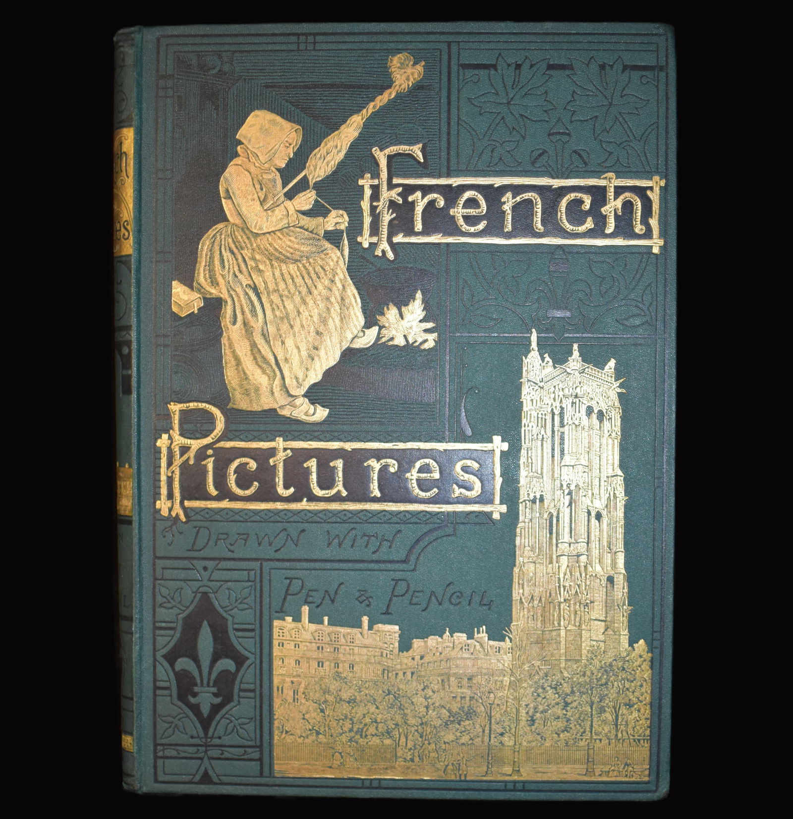 1878 French Pictures Drawn with Pen and Pencil by Rev. Samuel Green 1st Edition: French pictures Drawn with Pen and Pencil by Rev. Samuel Green. Published by Religious Tract Society, London, 1878 to 1880. No date given. Note toward the front of the book suggests circa 1879. Presum
