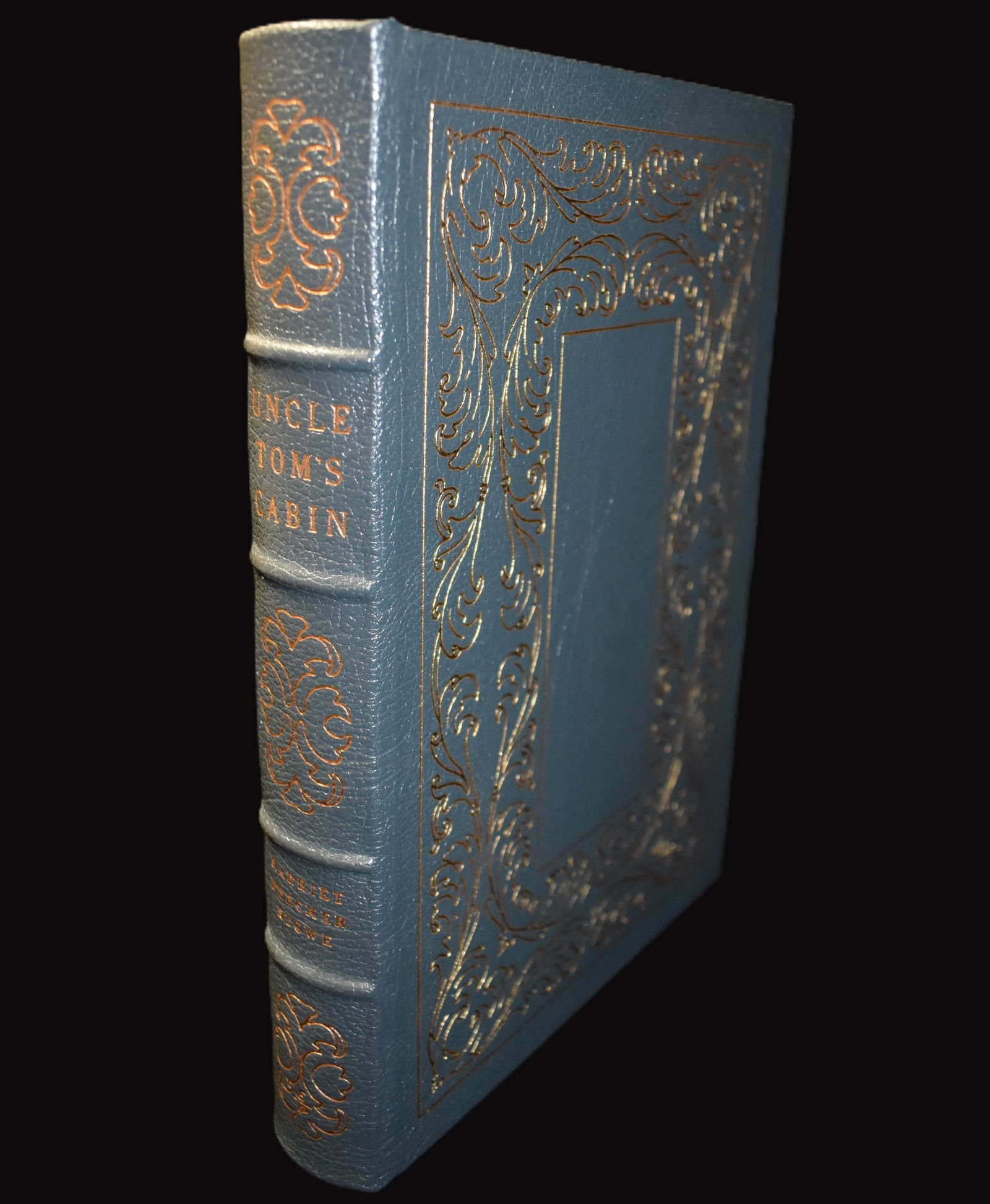 Uncle Tom's Cabin by Mark Twain - 1979 Full Leather Hardback by Easton Press: Uncle Tom's Cabin by Mark Twain. Published by Easton Press Norwalk, Connecticut 1979. Fine condition full leather hardback with gold gilt to cover and page edges. Collector's Edition. Easton Press boo