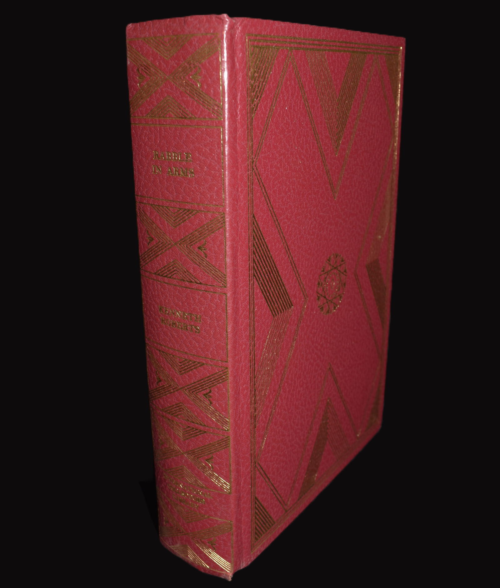 1947 Rabble in Arms (A Chronicle of Arundel and the Burgoyne Invasion) by Roberts, Kenneth Lewis: Rabble in Arms (A Chronicle of Arundel and the Burgoyne Invasion) by Roberts, Kenneth Lewis. Published by International Collectors Library, 1947. Near fine condition faux leather hardback w/ gold gilt