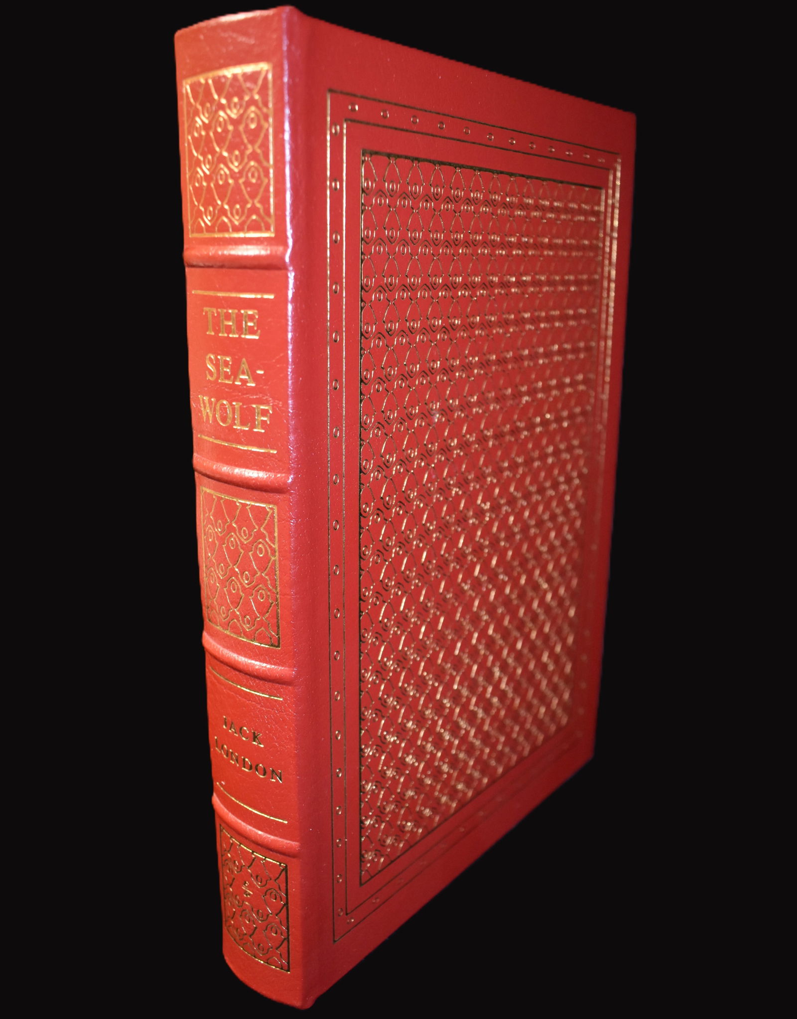 The Sea-Wolf by Jack London - Easton Press Full Leather Hardback 1979: The Sea-Wolf by Jack London. Published by The Easton Press, Norwalk, CT, 1979. Fine condition full leather hardback with gold gilt to cover and page edges. Collector's Edition. Easton Press books are
