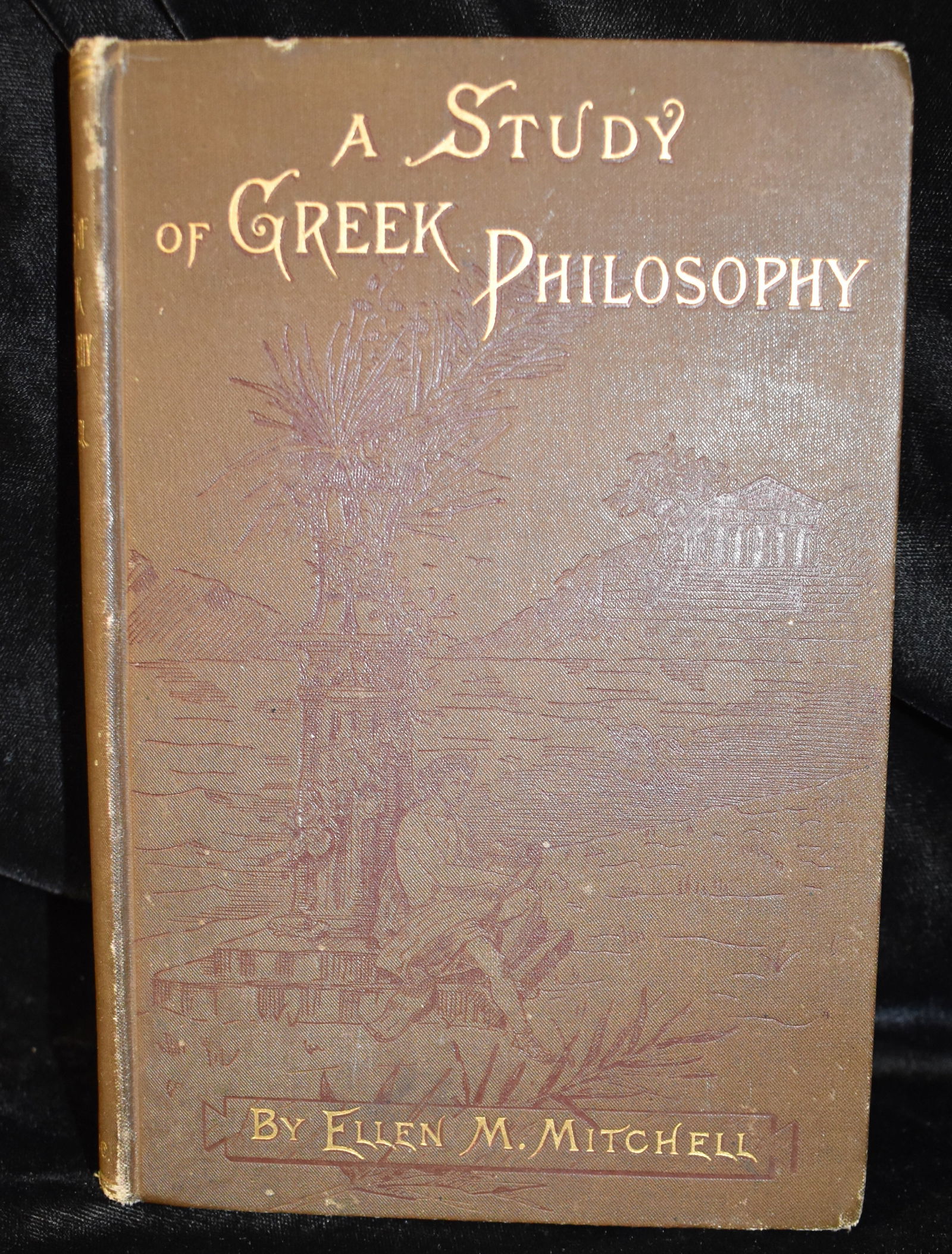 1891 A Study of Greek Philosophy by Ellen Mitchell - 1st Edition (1 of 7)